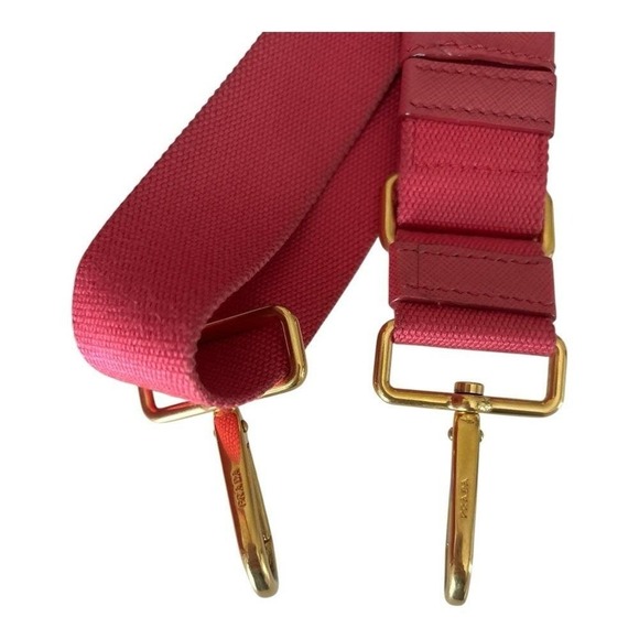 Prada Canapa pink 2 ways bag - Authentic - Picture 14 of 14